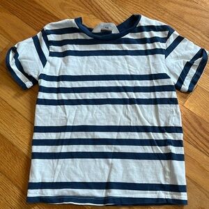 Blue striped T-shirt